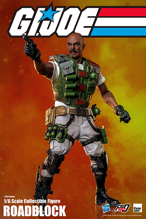 Roadblock 1/6 Scale FigZero | G.I. Joe | threezero