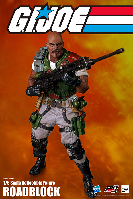 Roadblock 1/6 Scale FigZero | G.I. Joe | threezero