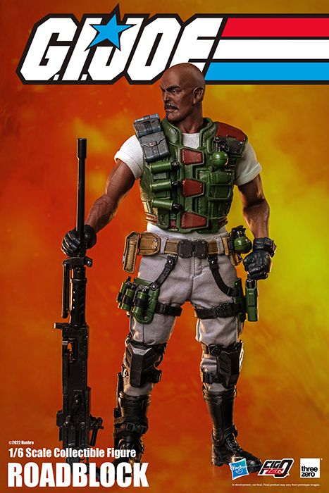 Roadblock 1/6 Scale FigZero | G.I. Joe | threezero
