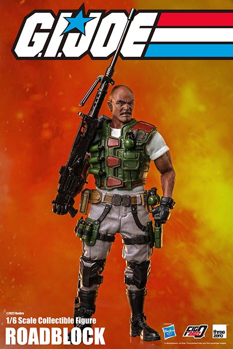 Roadblock 1/6 Scale FigZero | G.I. Joe | threezero