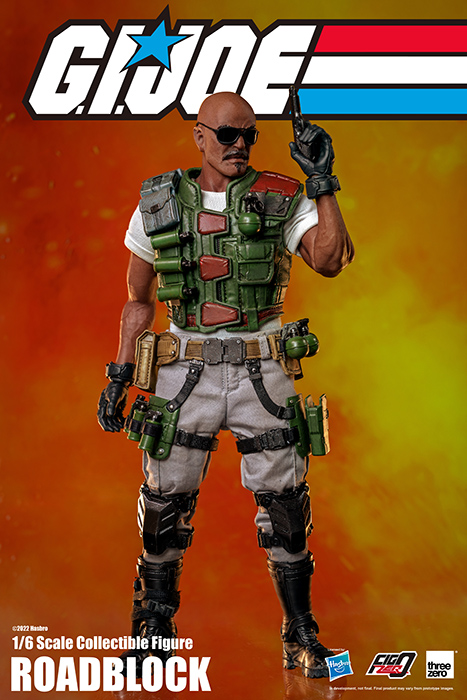 Roadblock 1/6 Scale FigZero | G.I. Joe | threezero