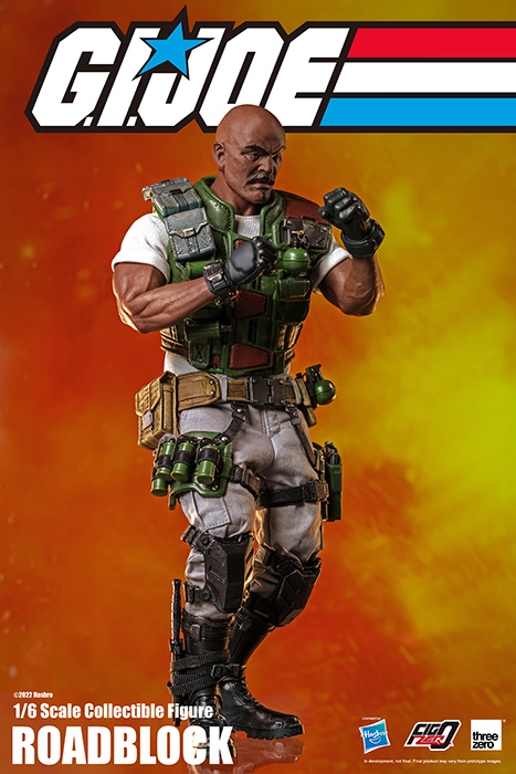 Roadblock 1/6 Scale FigZero | G.I. Joe | threezero