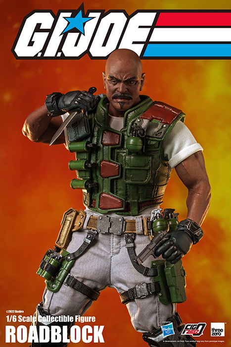 Roadblock 1/6 Scale FigZero | G.I. Joe | threezero