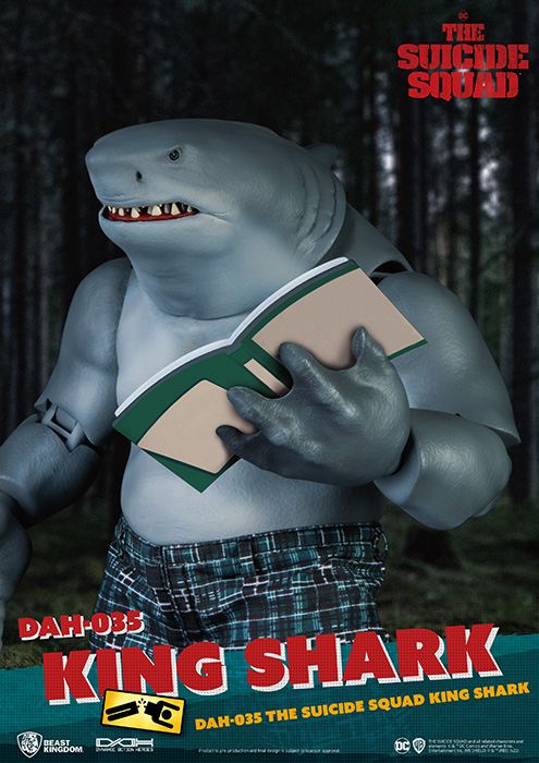 DAH-035 King Shark Nanaue Dynamic 8ction Heroes | The Suicide Squad | Beast Kingdom