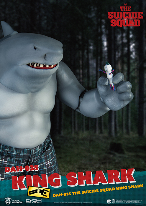 DAH-035 King Shark Nanaue Dynamic 8ction Heroes | The Suicide Squad | Beast Kingdom