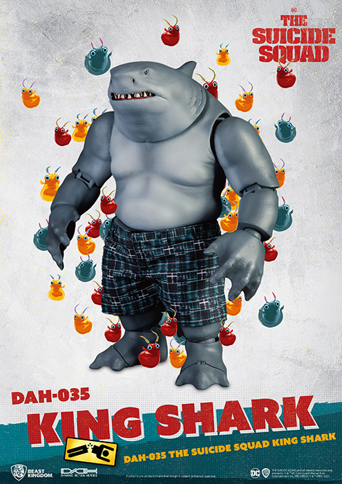 DAH-035 King Shark Nanaue Dynamic 8ction Heroes | The Suicide Squad | Beast Kingdom