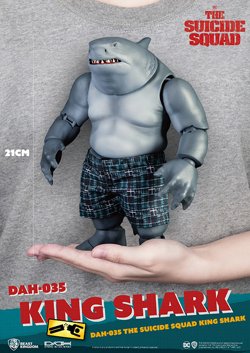 DAH-035 King Shark Nanaue Dynamic 8ction Heroes | The Suicide Squad | Beast Kingdom