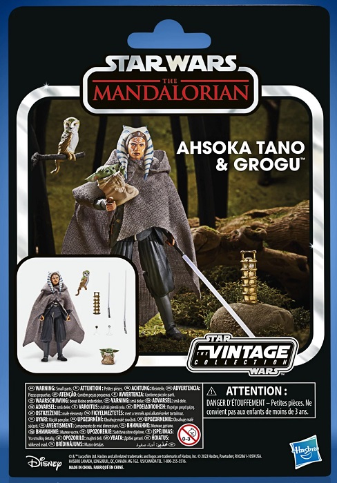 Ahsoka Tano & Grogu 3.75-Inch Scale | Star Wars: The Mandalorian | Star Wars The Vintage Collection
