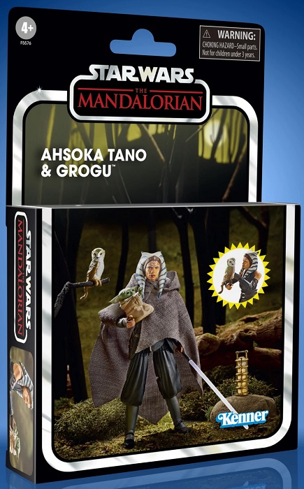 Ahsoka Tano & Grogu 3.75-Inch Scale | Star Wars: The Mandalorian | Star Wars The Vintage Collection