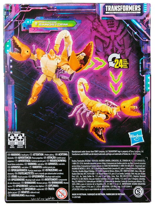 Predacon Sandstorm Legacy Deluxe Class | Transformers Generations Legacy