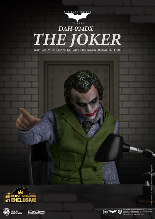 DAH-024DX Joker Dynamic 8ction Heroes | Batman: The Dark Knight | Beast Kingdom