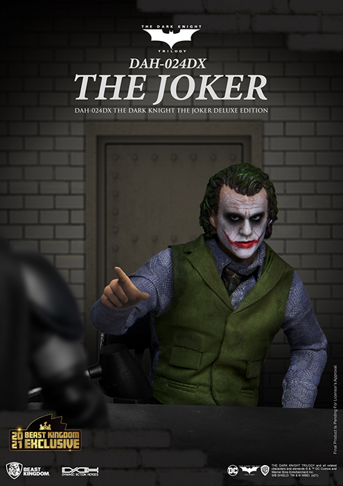 DAH-024DX Joker Dynamic 8ction Heroes | Batman: The Dark Knight | Beast Kingdom