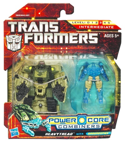 Heavytread with Groundspike Commander 2-Pack | Transformers Generations Power Core Combiners