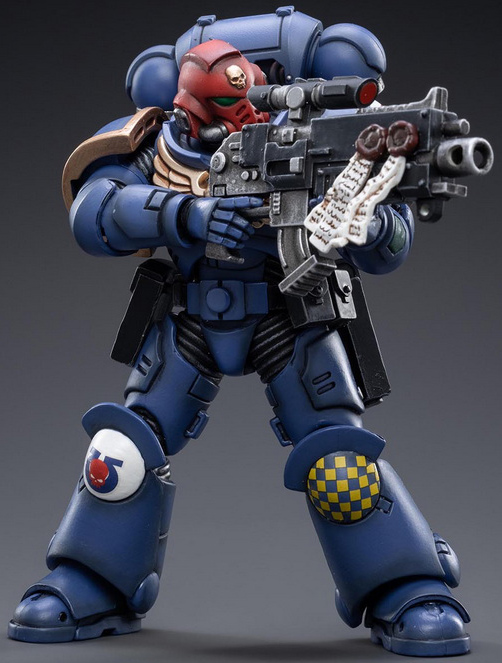 Ultramarines Heroes of the Chapter Brother Veteran Sergeant Castor 1/18 Scale | Warhammer 40K | Joy Toy 