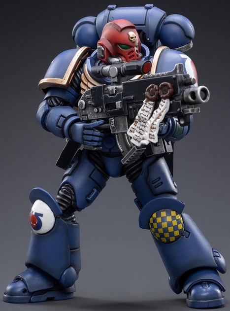 Ultramarines Heroes of the Chapter Brother Veteran Sergeant Castor 1/18 Scale | Warhammer 40K | Joy Toy 