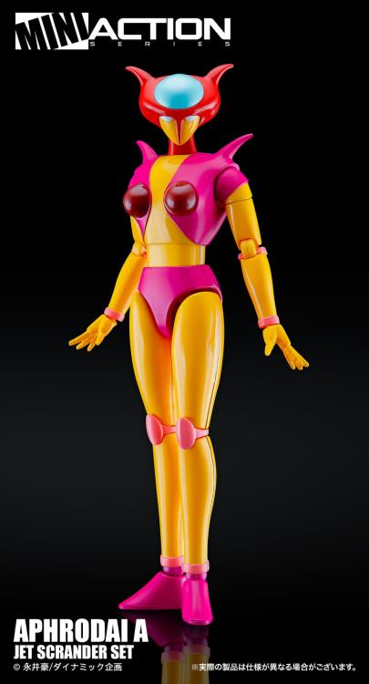 Aphrodai A and Jet Scrander Set| Mini Action Series | Action Toys