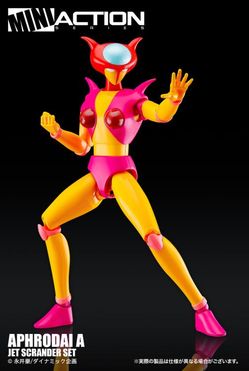 Aphrodai A and Jet Scrander Set| Mini Action Series | Action Toys