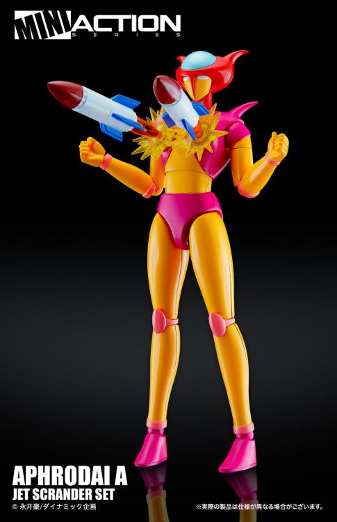 Aphrodai A and Jet Scrander Set| Mini Action Series | Action Toys
