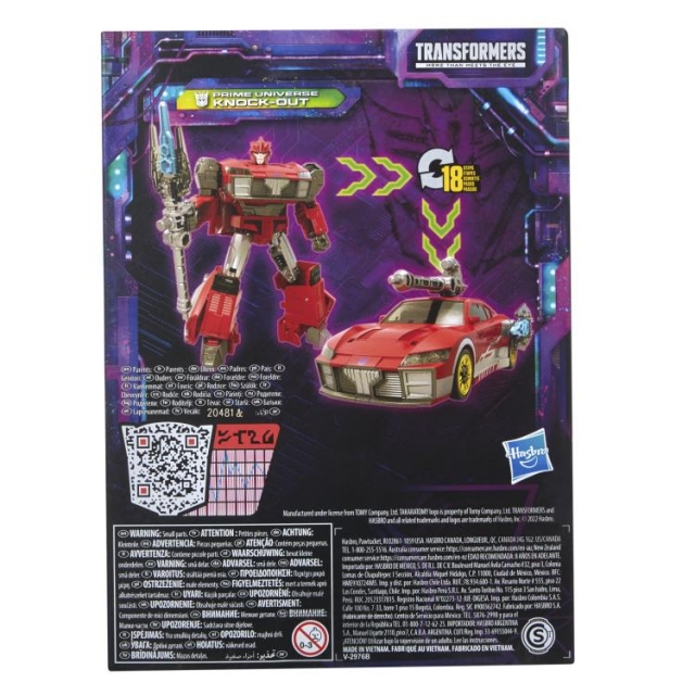 Prime Universe Knock Out Legacy Deluxe Class | Transformers Generations Legacy