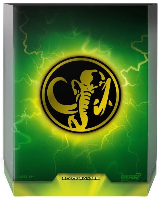 Black Ranger 7-inch Scale | Mighty Morphin Power Rangers Ultimates | Super7