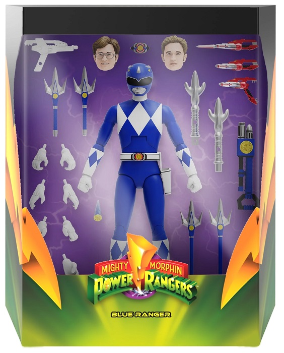 Blue Ranger 7-inch Scale I Mighty Morphin Power Rangers Ultimates I Super7