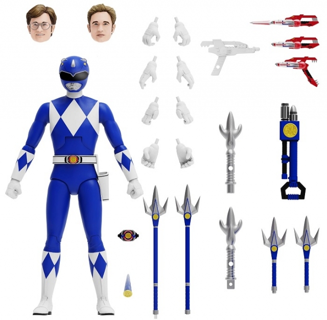 Blue Ranger 7-inch Scale I Mighty Morphin Power Rangers Ultimates I Super7