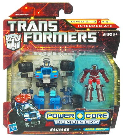 Salvage with Bombburst Commander 2-Pack | Transformers Generations Power Core Combiners
