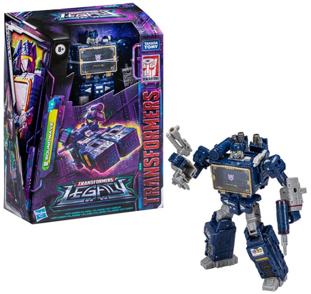 Soundwave Legacy Voyager Class | Transformers Generations Legacy