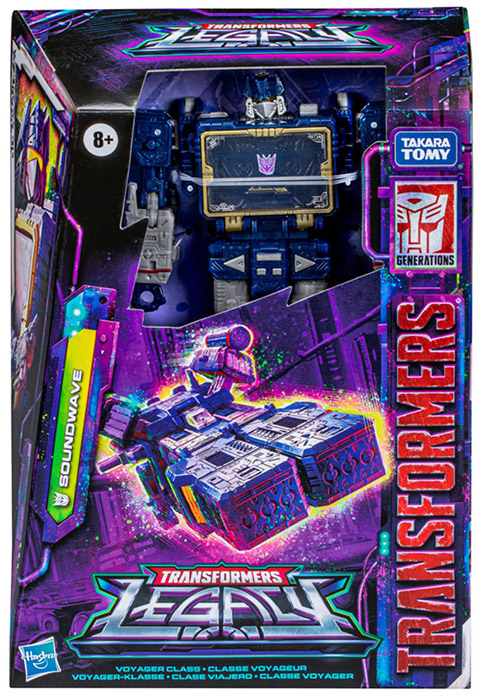 Soundwave Legacy Voyager Class | Transformers Generations Legacy