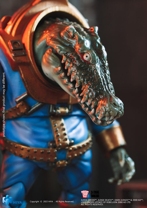 Klegg 1/18 Scale PX Previews Exclusive | 2000 A.D. Judge Dredd | Hiya Toys