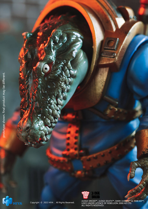 Klegg 1/18 Scale PX Previews Exclusive | 2000 A.D. Judge Dredd | Hiya Toys