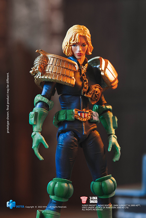 Judge Anderson 1/18 Scale PX Previews Exclusive | 2000 A.D. Judge Dredd | Hiya Toys