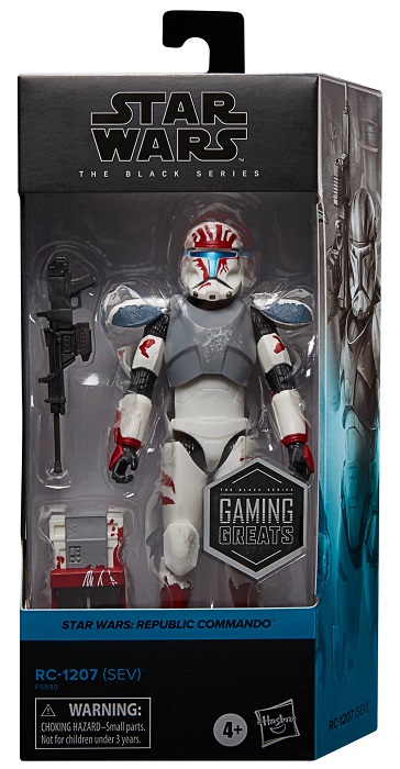 RC-1207 Sev | Star Wars: Republic Commando | Star Wars The Black Series Gaming Greats