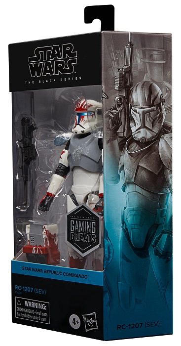 RC-1207 Sev | Star Wars: Republic Commando | Star Wars The Black Series Gaming Greats