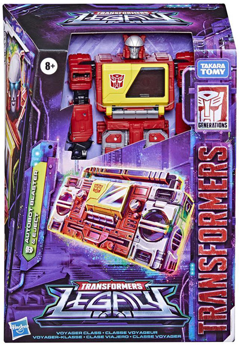 Blaster Legacy Voyager Class | Transformers Generations Legacy