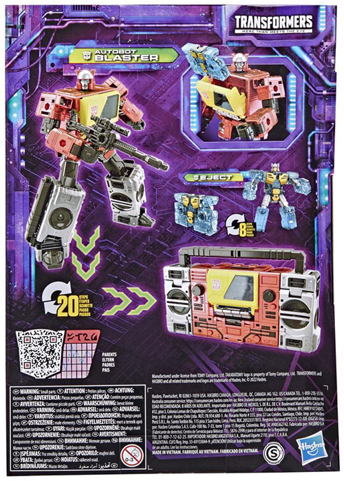 Blaster Legacy Voyager Class | Transformers Generations Legacy