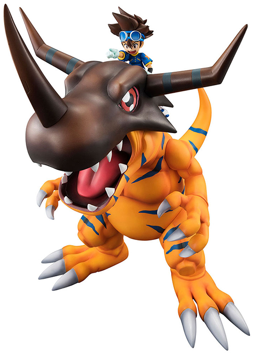 Greymon and Taichi Yagami G.E.M. Series | Digimon Adventure | MegaHouse