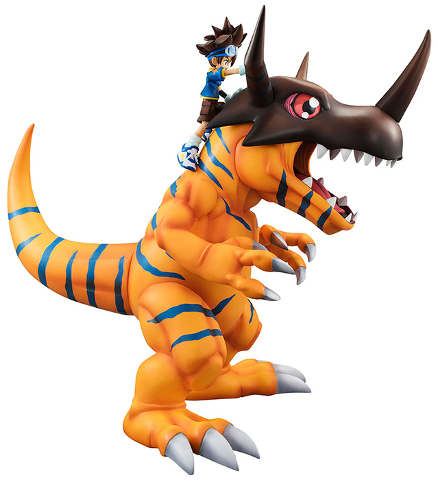Greymon and Taichi Yagami G.E.M. Series | Digimon Adventure | MegaHouse
