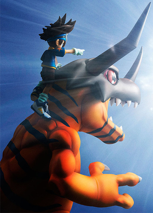 Greymon and Taichi Yagami G.E.M. Series | Digimon Adventure | MegaHouse