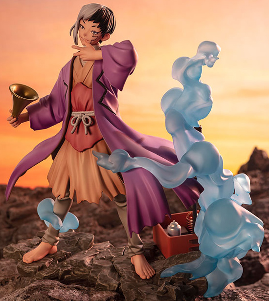 Asagiri Gen FiguartsZERO | Bandai Tamashii Nations | Dr. Stone