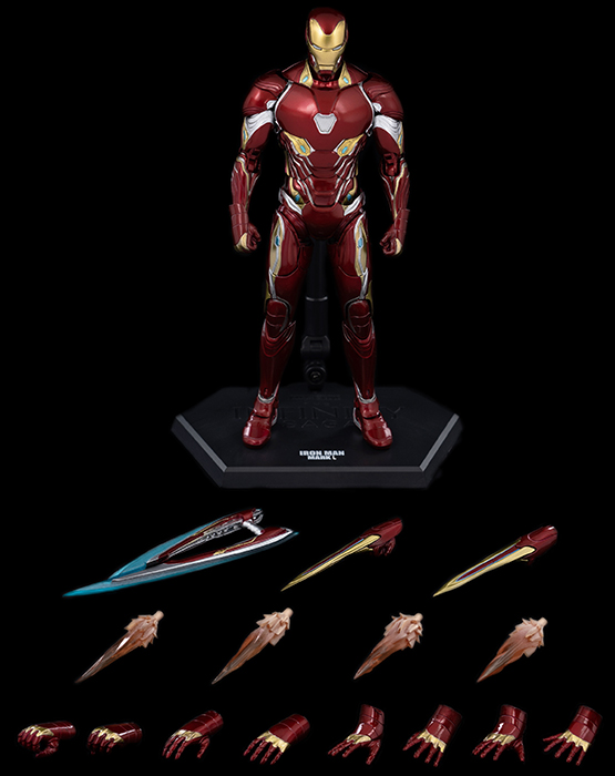 Iron Man Mark 50 1/12 Scale | Threezero Avengers: Infinity Saga DLX