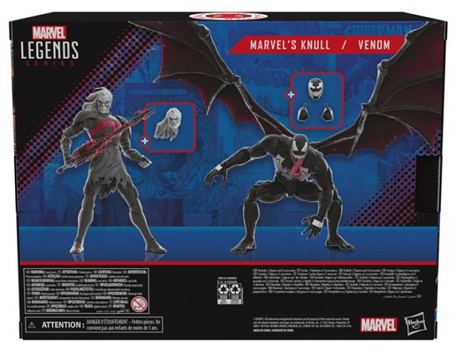 Knull and Venom Set of 2 | King in Black | Marvel Legends