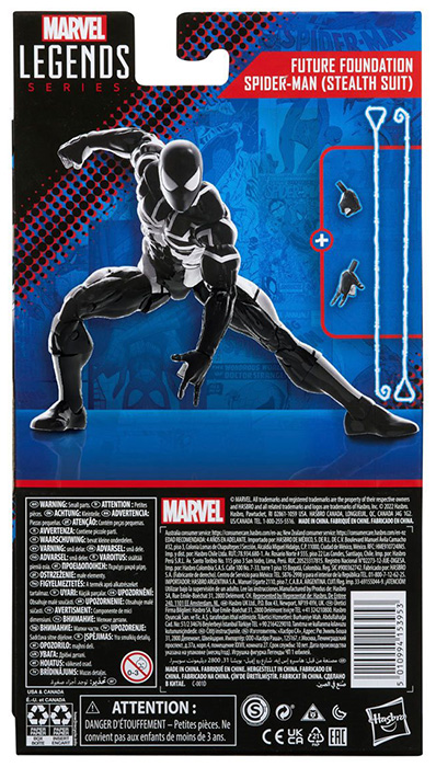 Spider-Man Stealth Suit Future Foundations | Spider-Man | Marvel Legends