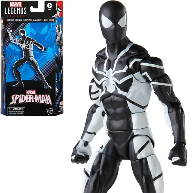 Spider-Man Stealth Suit Future Foundations | Spider-Man | Marvel Legends