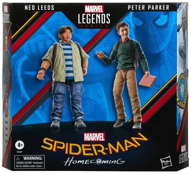 Peter Parker and Ned Leeds Set of 2 | Spider-Man: Homecoming | Marvel Legends