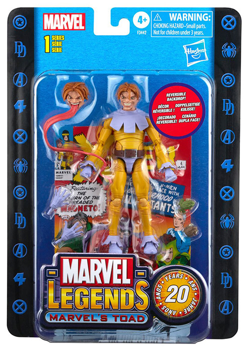 Toad 6-Inch Scale | X-Men | Marvel Legends Retro Collection
