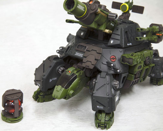 RMZ-27 Cannon Tortoise Model Kit 1/72 Scale | Zoids Highend Master Model | Kotobukiya