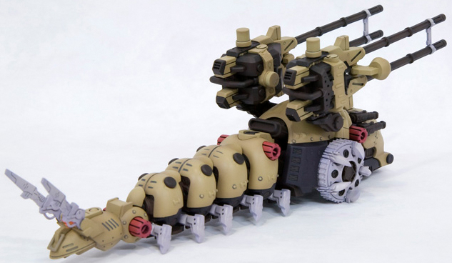 EMZ-15 Molga AA & Molga Carrier Model Kit 1/72 Scale | Zoids Highend Master Model | Kotobukiya