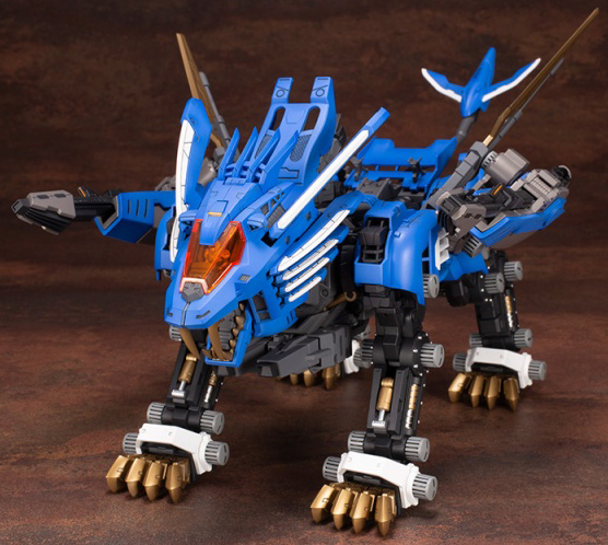 RZ-028 Blade Liger Attack Booster Version Model Kit 1/72 Scale | Zoids Highend Master Model | Kotobukiya