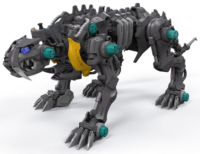 Fang Tiger Model Kit 1/72 Scale | Zoids Highend Master Model | Kotobukiya